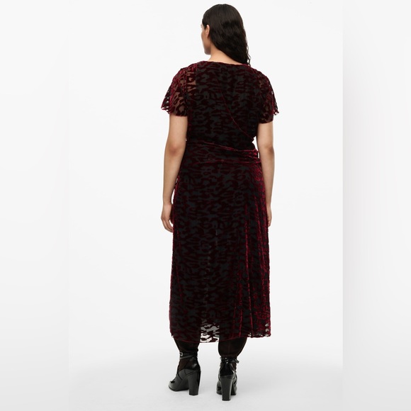 ZARA ~ DRAPED DRESS LIMITED EDITION SILK BLEND - Picture 11 of 12